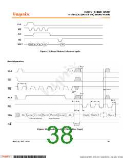 浏览型号H27U4G8F2DTR-BC的Datasheet PDF文件第38页