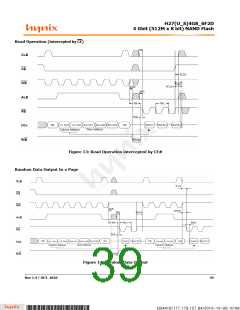 浏览型号H27U4G8F2DTR-BC的Datasheet PDF文件第39页