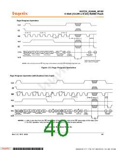 浏览型号H27U4G8F2DTR-BC的Datasheet PDF文件第40页