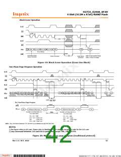 浏览型号H27U4G8F2DTR-BC的Datasheet PDF文件第42页