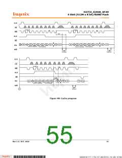 浏览型号H27U4G8F2DTR-BC的Datasheet PDF文件第55页