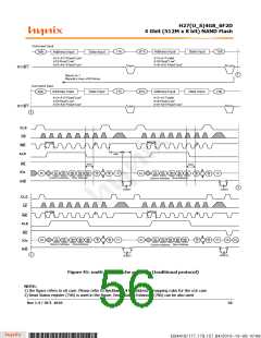 浏览型号H27U4G8F2DTR-BC的Datasheet PDF文件第56页