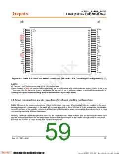 浏览型号H27U4G8F2DTR-BC的Datasheet PDF文件第59页