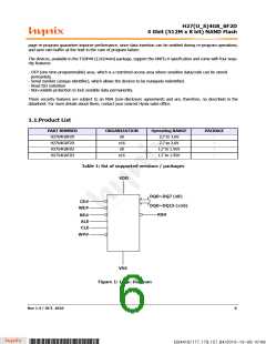 浏览型号H27U4G8F2DTR-BC的Datasheet PDF文件第6页