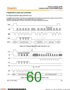 浏览型号H27U4G8F2DTR-BC的Datasheet PDF文件第60页