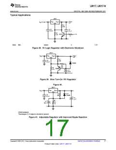 浏览型号LM317T/NOPB的Datasheet PDF文件第17页