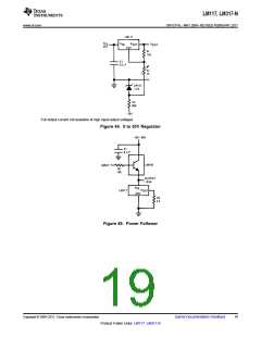 浏览型号LM317T/NOPB的Datasheet PDF文件第19页