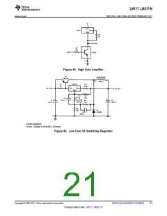 浏览型号LM317T/NOPB的Datasheet PDF文件第21页