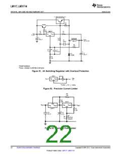 浏览型号LM317T/NOPB的Datasheet PDF文件第22页