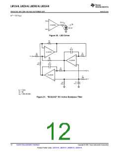 浏览型号LM324N/PB的Datasheet PDF文件第12页