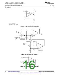 浏览型号LM324N/PB的Datasheet PDF文件第16页