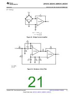 浏览型号LM324N/PB的Datasheet PDF文件第21页