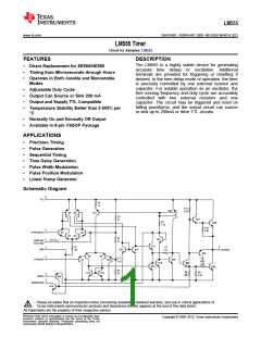 浏览型号LM555CM的Datasheet PDF文件第1页