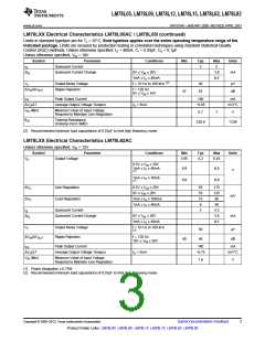 浏览型号LM78L05ACZ/LFT1的Datasheet PDF文件第3页