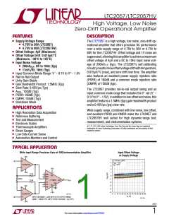 浏览型号LTC2057的Datasheet PDF文件第1页