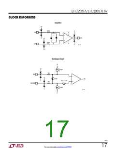 浏览型号LTC2057的Datasheet PDF文件第17页