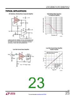 浏览型号LTC2057的Datasheet PDF文件第23页