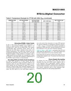 浏览型号MAX31865的Datasheet PDF文件第20页