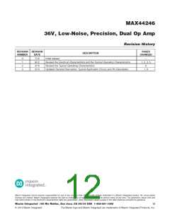 浏览型号MAX44246的Datasheet PDF文件第12页