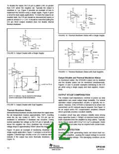 浏览型号OPA548T的Datasheet PDF文件第12页