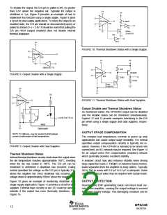 浏览型号OPA548TG3的Datasheet PDF文件第12页