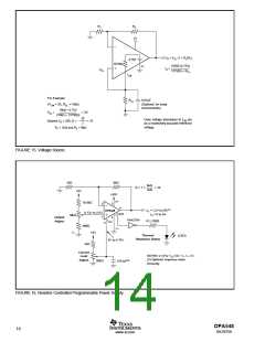 浏览型号OPA548TG3的Datasheet PDF文件第14页