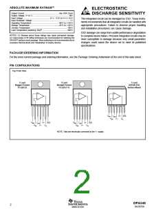 浏览型号OPA548T-1的Datasheet PDF文件第2页