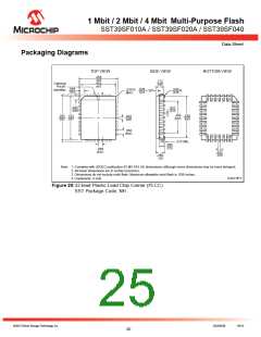 浏览型号SST39SF040-70-4C-NHE的Datasheet PDF文件第25页