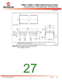 浏览型号SST39SF040-70-4C-NHE的Datasheet PDF文件第27页