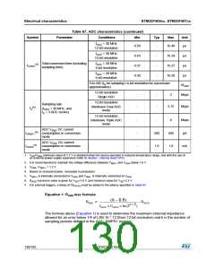浏览型号STM32F405RG的Datasheet PDF文件第130页