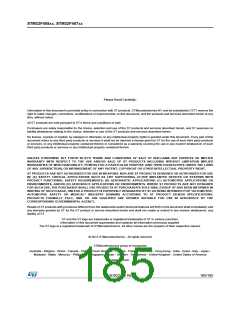 浏览型号STM32F405RG的Datasheet PDF文件第185页