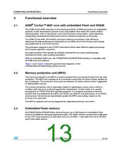 浏览型号STM32F302RC的Datasheet PDF文件第13页