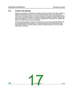 浏览型号STM32F302RC的Datasheet PDF文件第17页