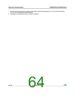 浏览型号STM32F302RC的Datasheet PDF文件第64页