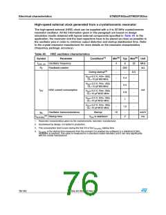 浏览型号STM32F302RC的Datasheet PDF文件第76页