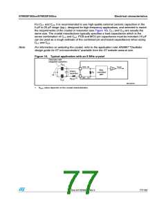 浏览型号STM32F302RC的Datasheet PDF文件第77页