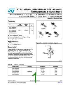 浏览型号STP13NM60N的Datasheet PDF文件第1页