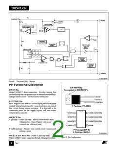 浏览型号TOP221YN的Datasheet PDF文件第2页