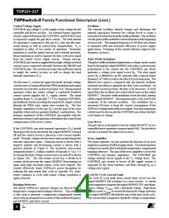 浏览型号TOP221YN的Datasheet PDF文件第4页