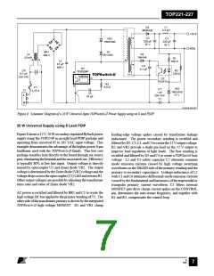 浏览型号TOP221YN的Datasheet PDF文件第7页