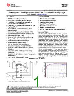 浏览型号TPS43060的Datasheet PDF文件第1页