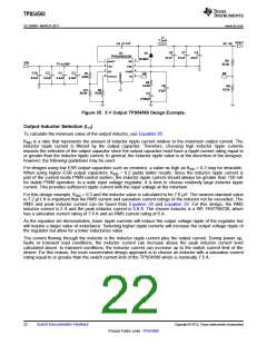 浏览型号TPS54560的Datasheet PDF文件第22页