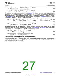 浏览型号TPS54560的Datasheet PDF文件第27页
