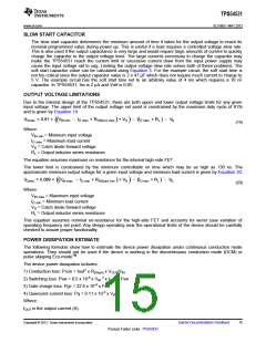 浏览型号TPS54531的Datasheet PDF文件第15页