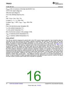 浏览型号TPS54531的Datasheet PDF文件第16页