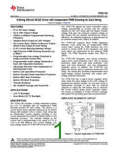 浏览型号TPS61196的Datasheet PDF文件第1页