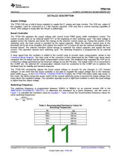 浏览型号TPS61196的Datasheet PDF文件第11页