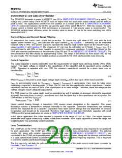 浏览型号TPS61196的Datasheet PDF文件第20页