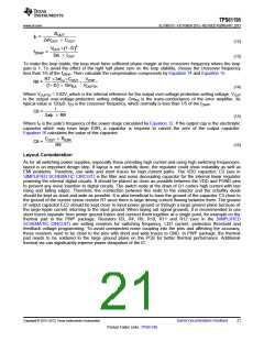 浏览型号TPS61196的Datasheet PDF文件第21页