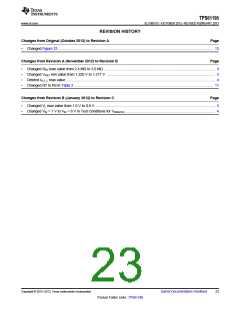浏览型号TPS61196的Datasheet PDF文件第23页